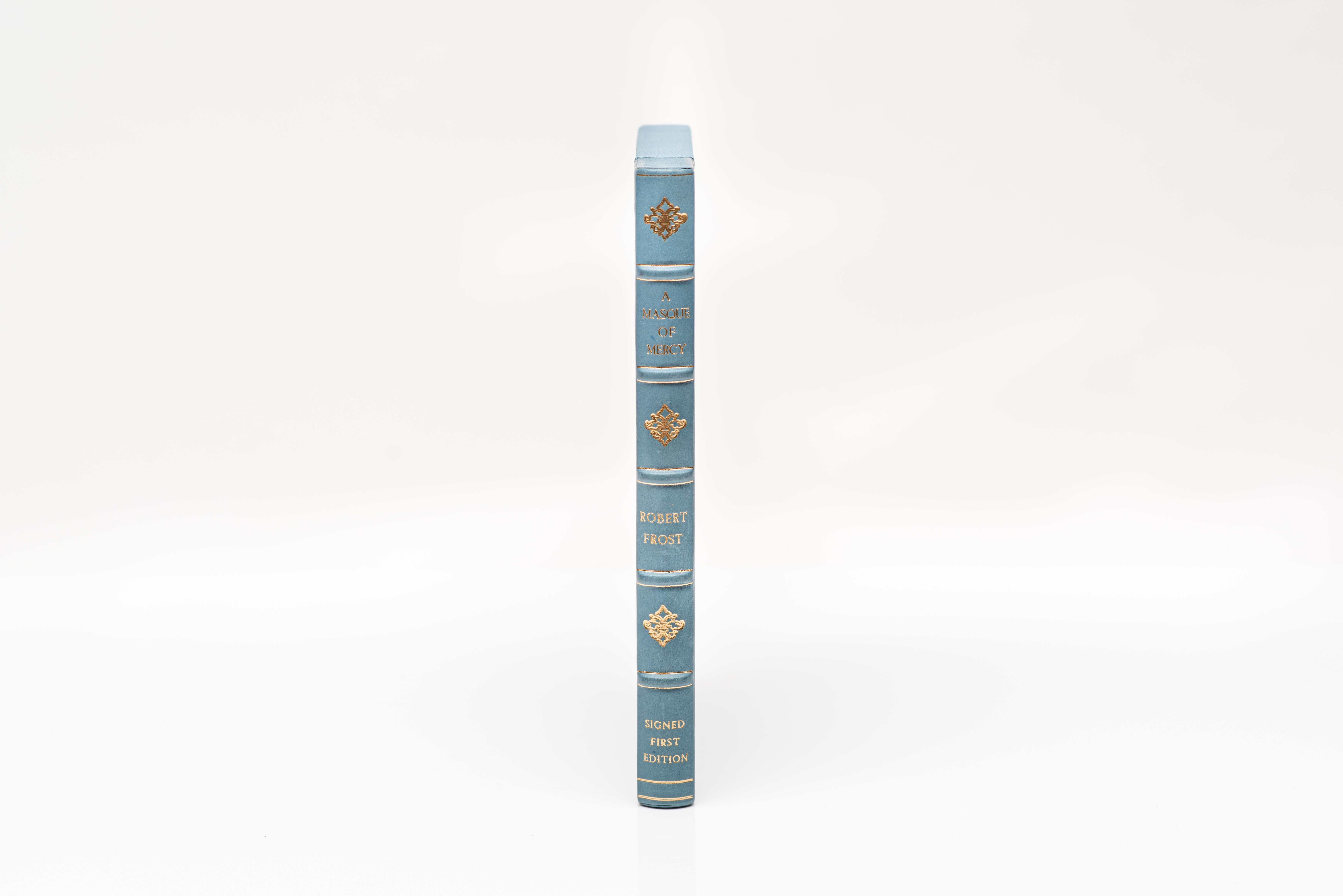 20ième siècle 1 Volume. Robert Frost, The Masque of Mercy. en vente