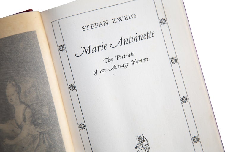 English 1 Volume. Stefan Zweig, Marie Antoinette.
