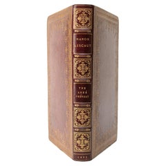 1 Volume. The Abbé Prévost, History of Manon Lescaut.