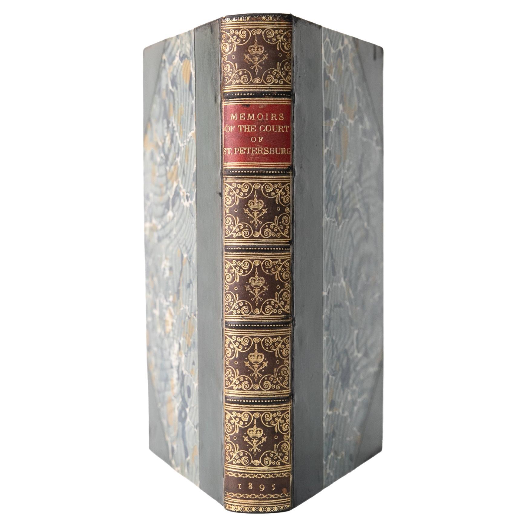 1 Volume. The Court of St. Petersburg, Secret Memoirs. For Sale