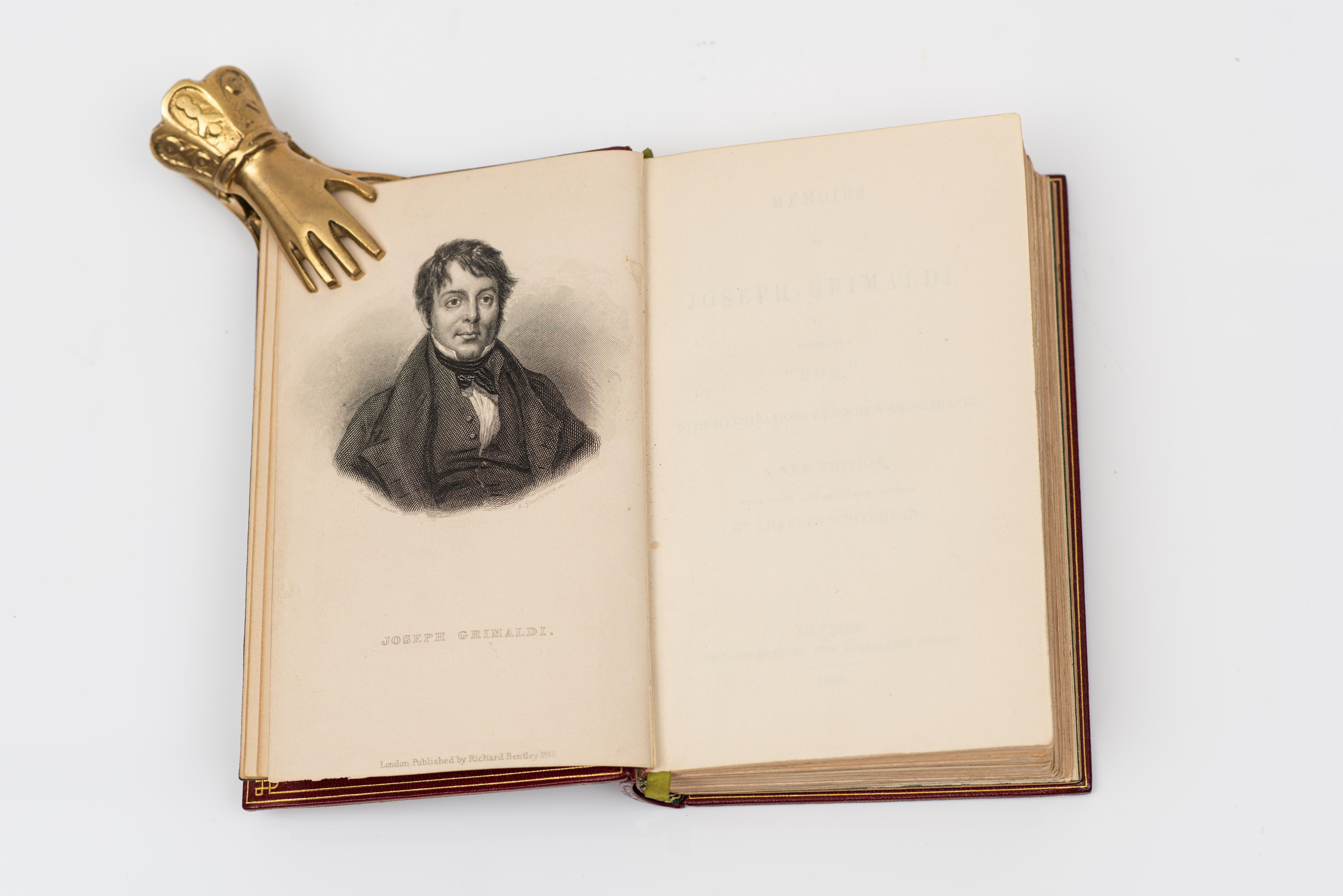 XIX secolo 1 Volume. Le memorie di Joseph Grimaldi. in vendita
