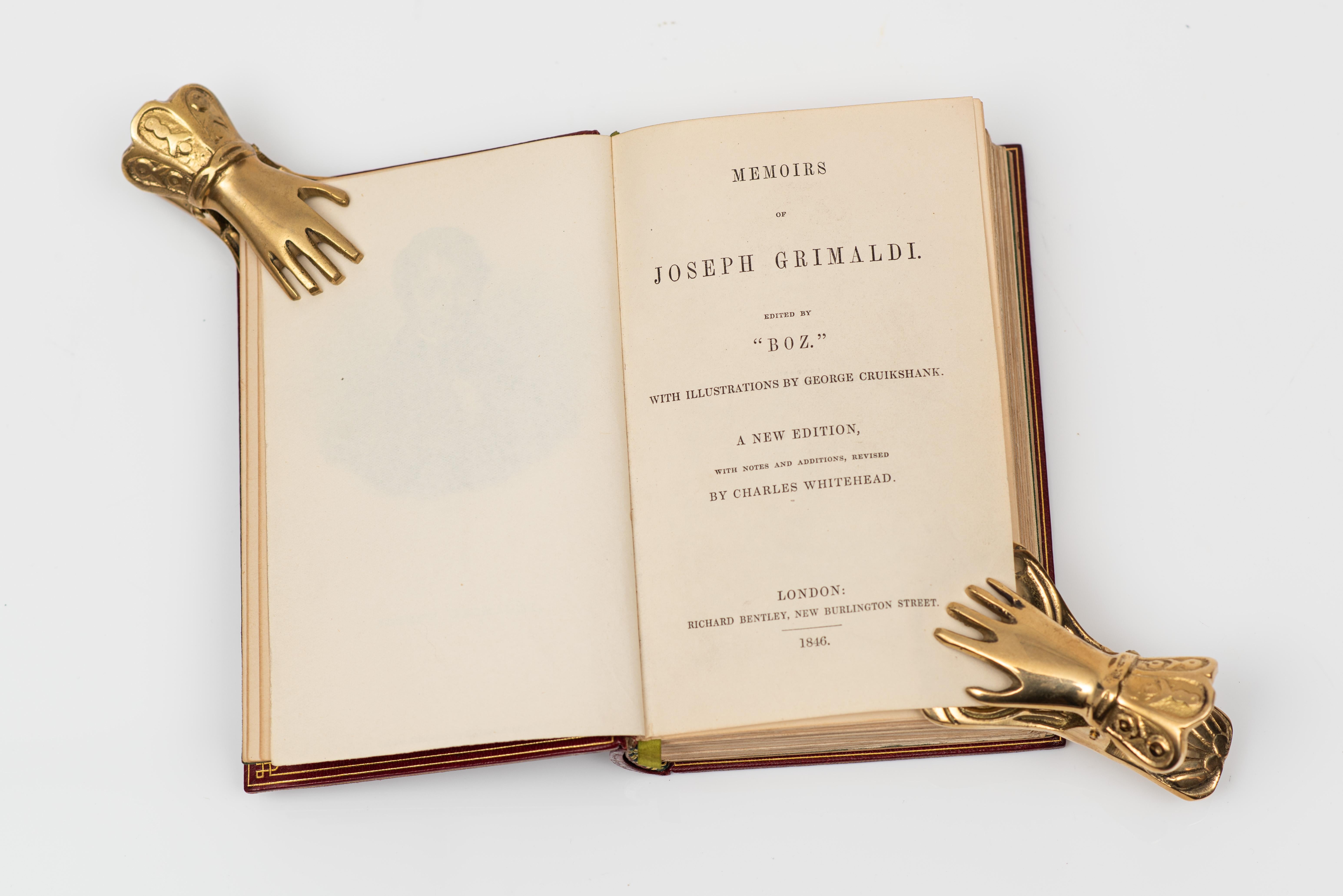 Pelle 1 Volume. Le memorie di Joseph Grimaldi. in vendita