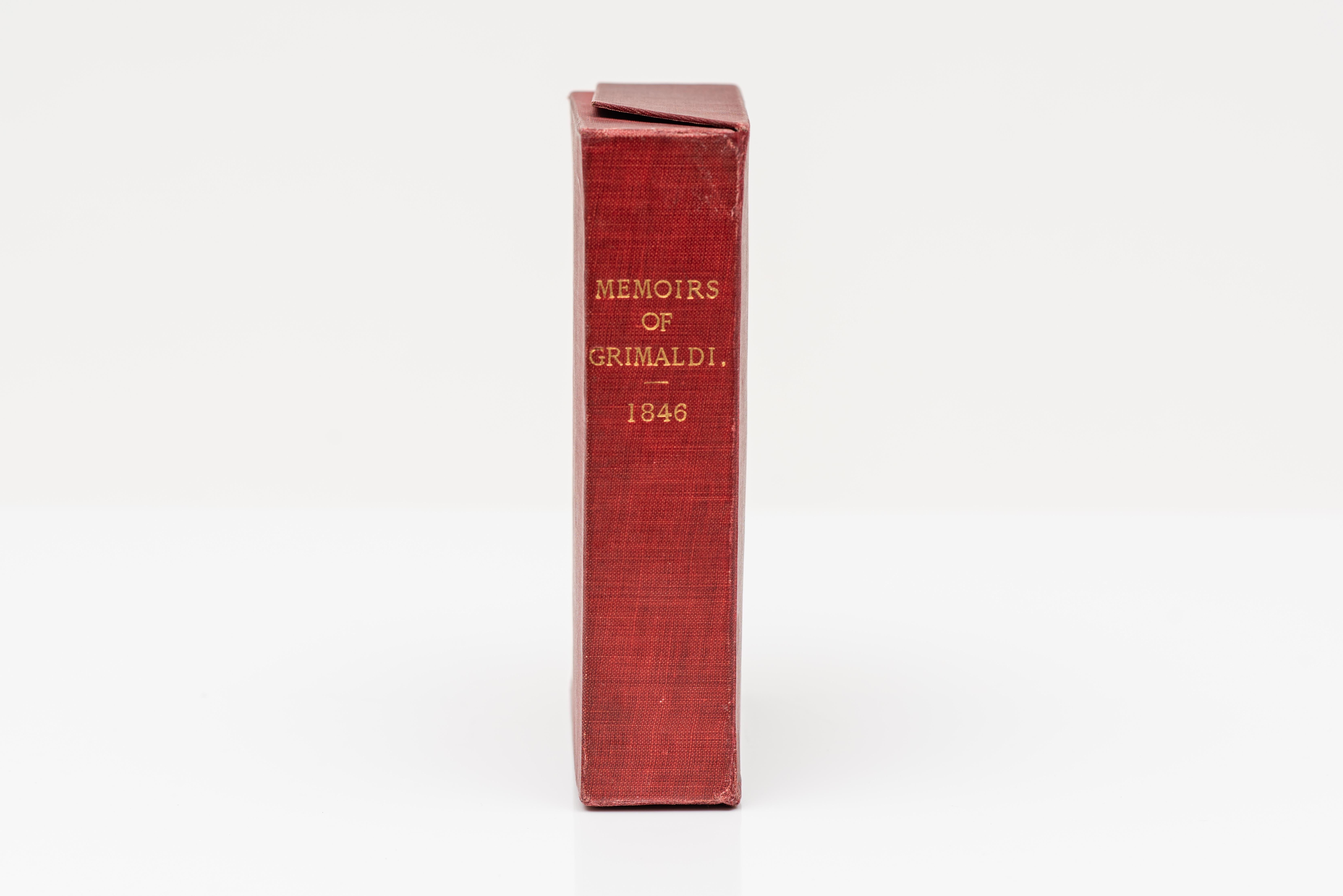 1 Volume. Le memorie di Joseph Grimaldi. in vendita 1