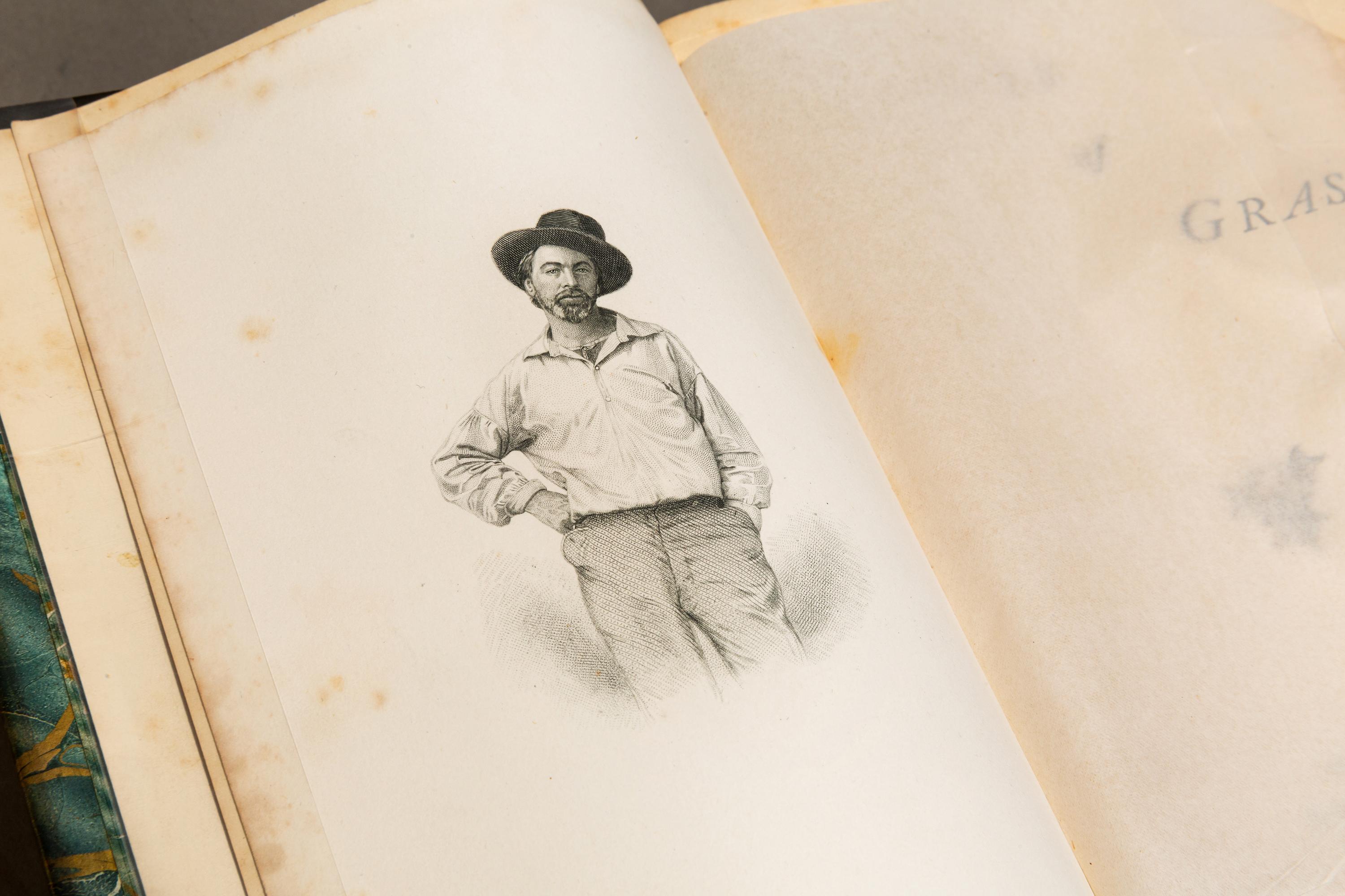 walt whitman frontispiece