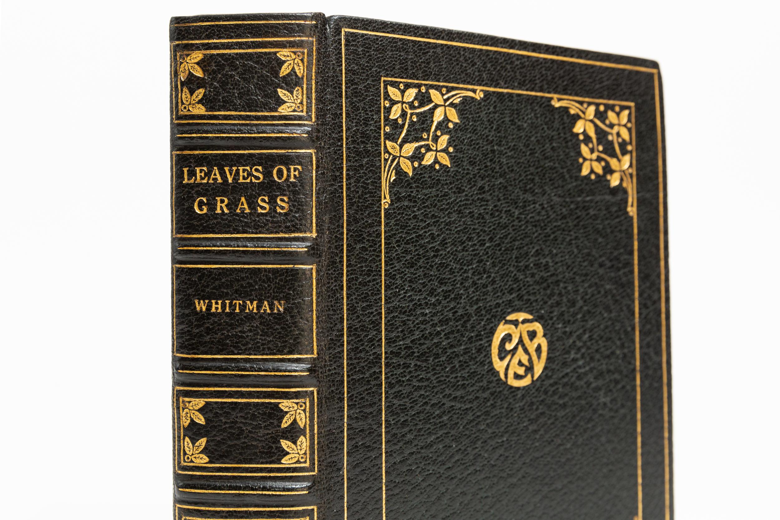 1 Volume, Walt Whitman, Leaves of Grass In Good Condition In New York, NY