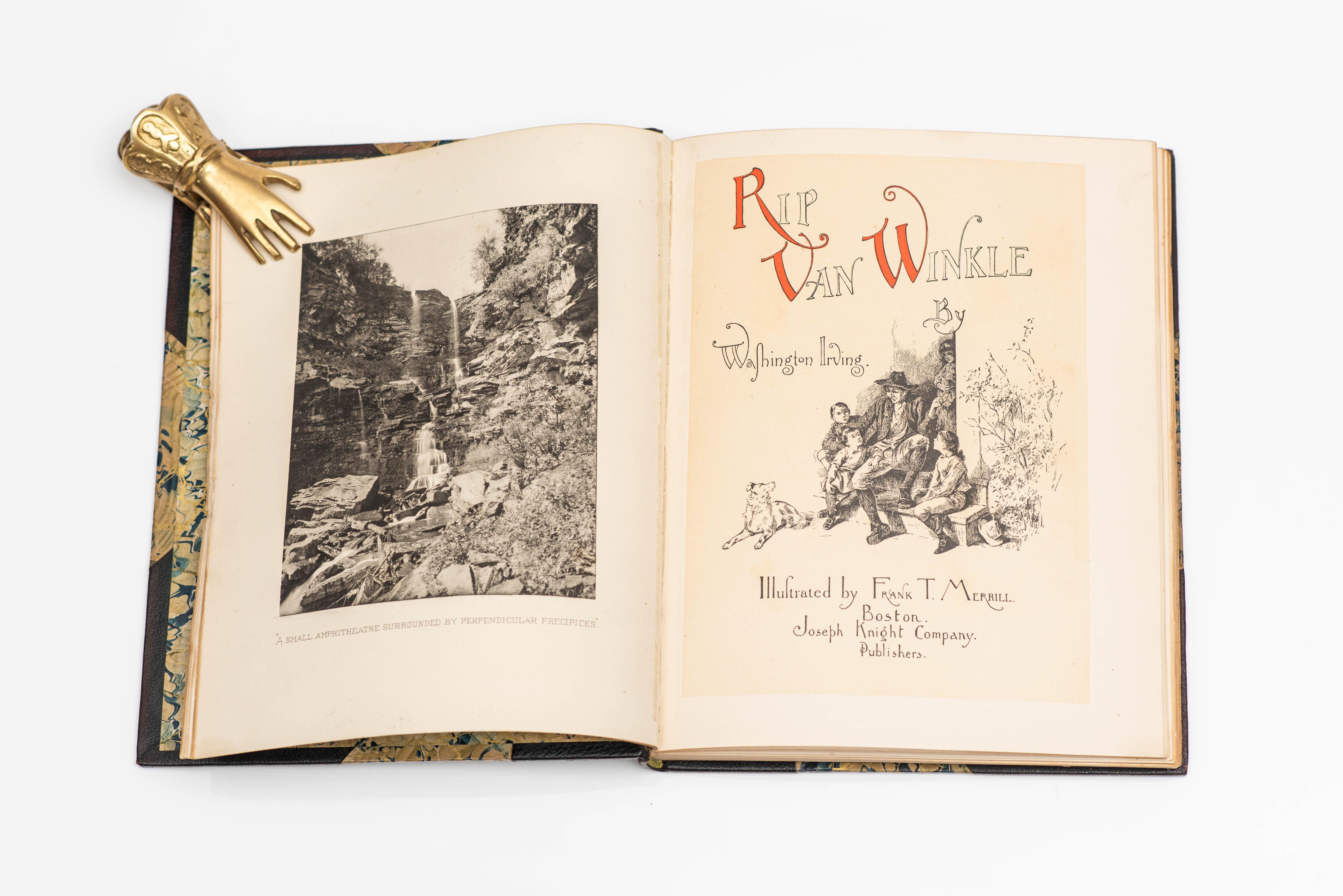 American 1 Volume. Washington Irving, Rip Van Winkle. For Sale
