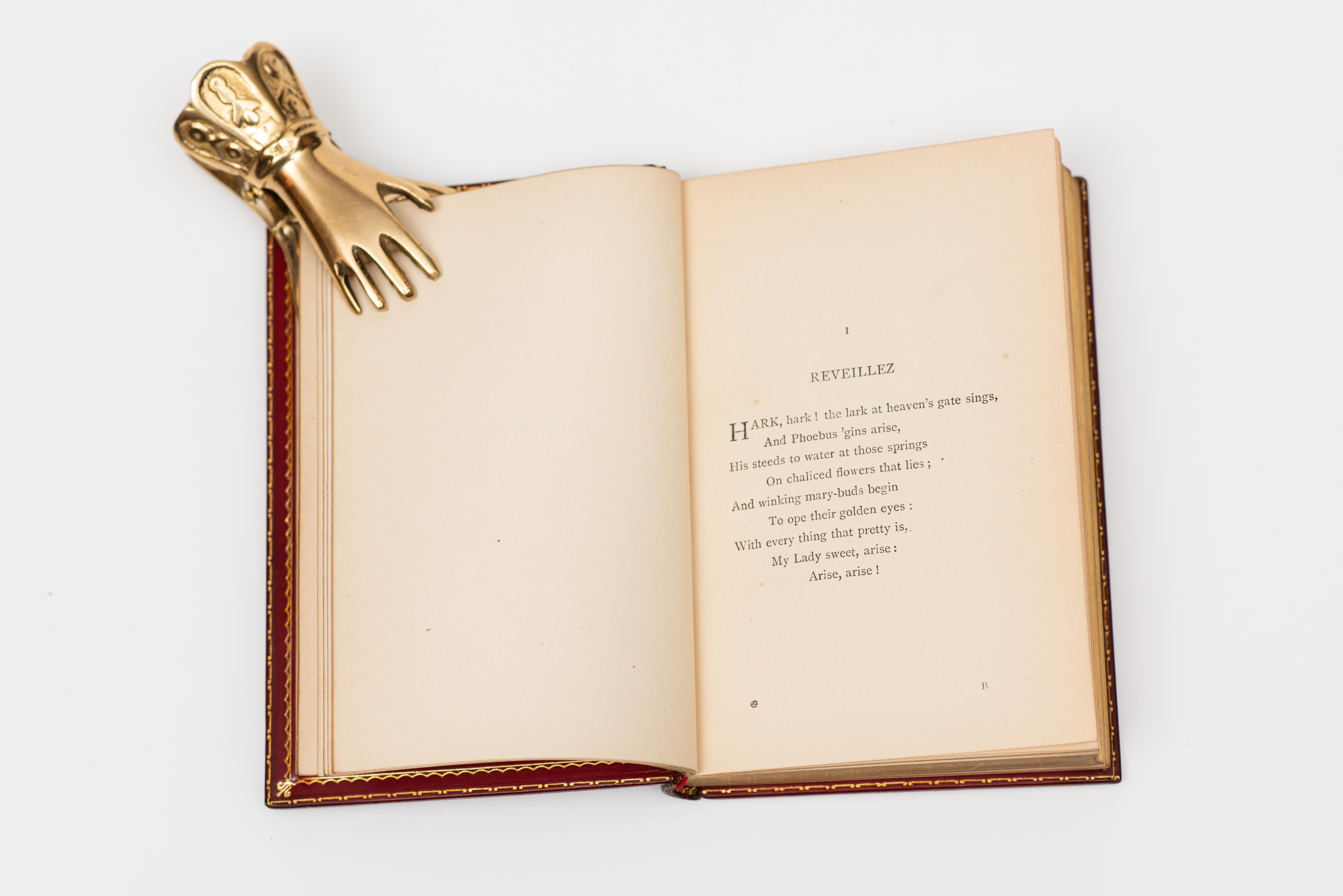 1 Volume. William Shakespeare, Songs and Sonnets. In Good Condition In New York, NY