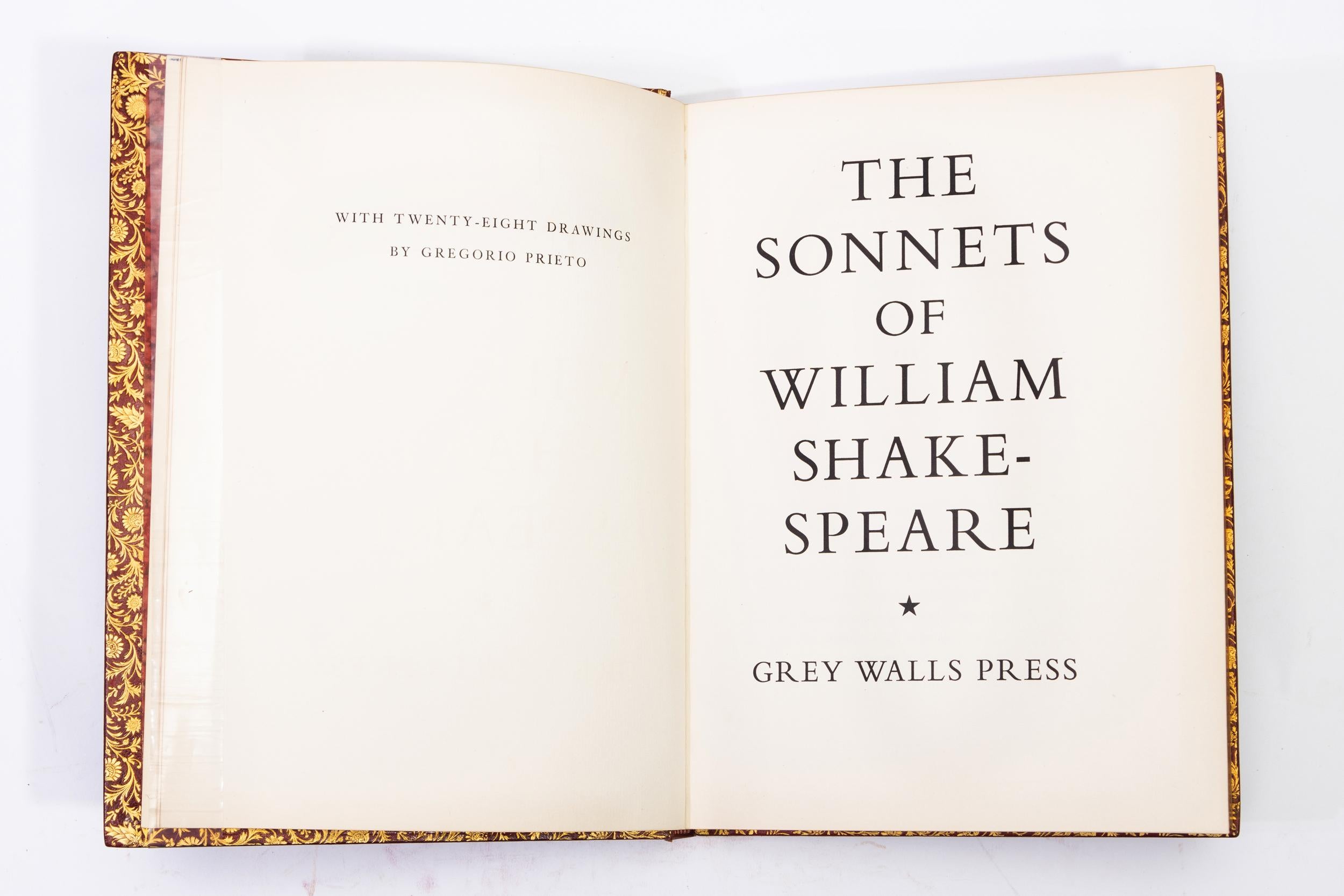 English 1 Volume, William Shakespeare, The Sonnets of William Shakespeare