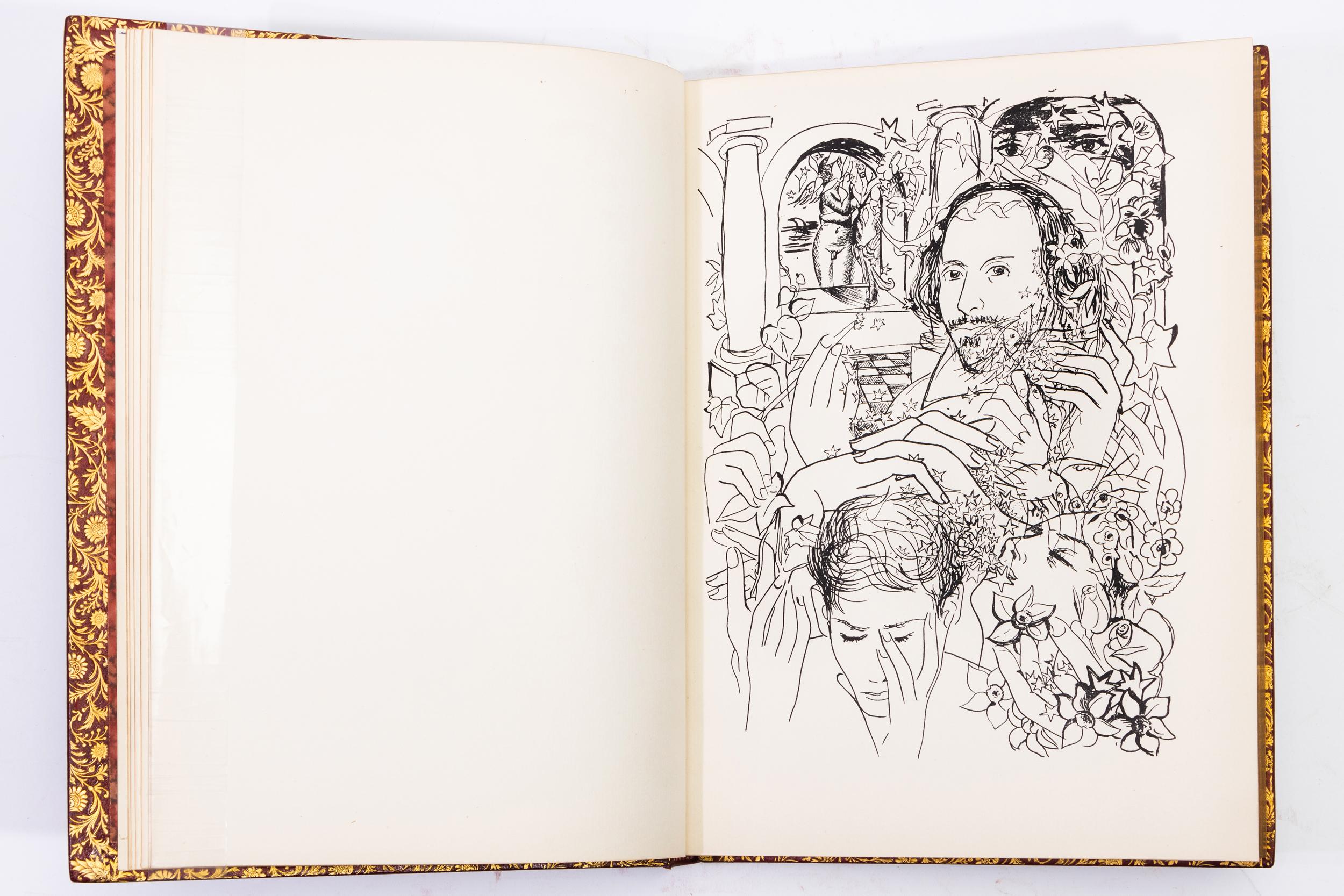 1 Volume, William Shakespeare, The Sonnets of William Shakespeare In Good Condition In New York, NY