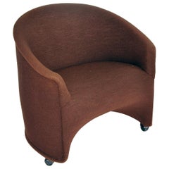 1 Ward Bennett Barrel Lounge Chair