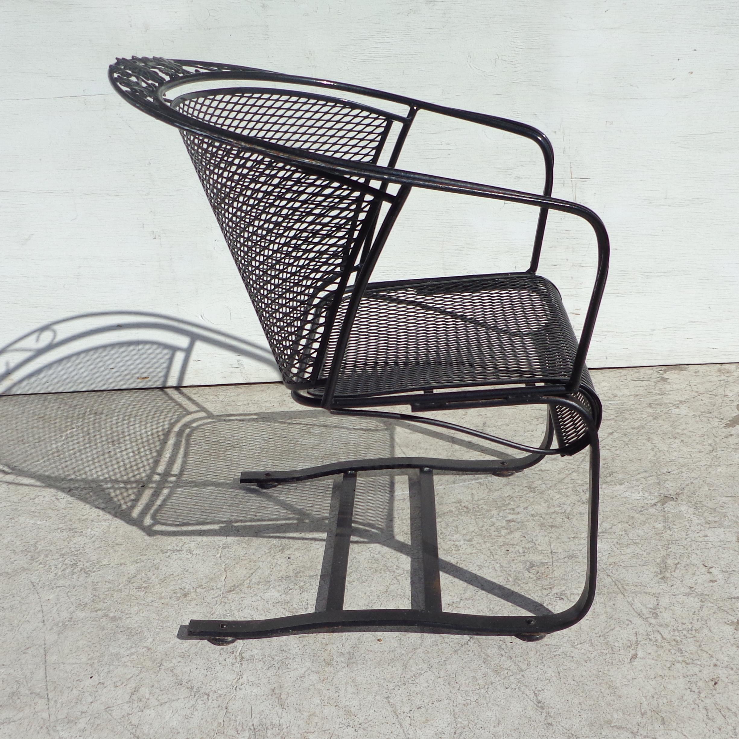 1 Woodard Wrought Iron Patio Chair at 1stDibs | wrought iron patio ...