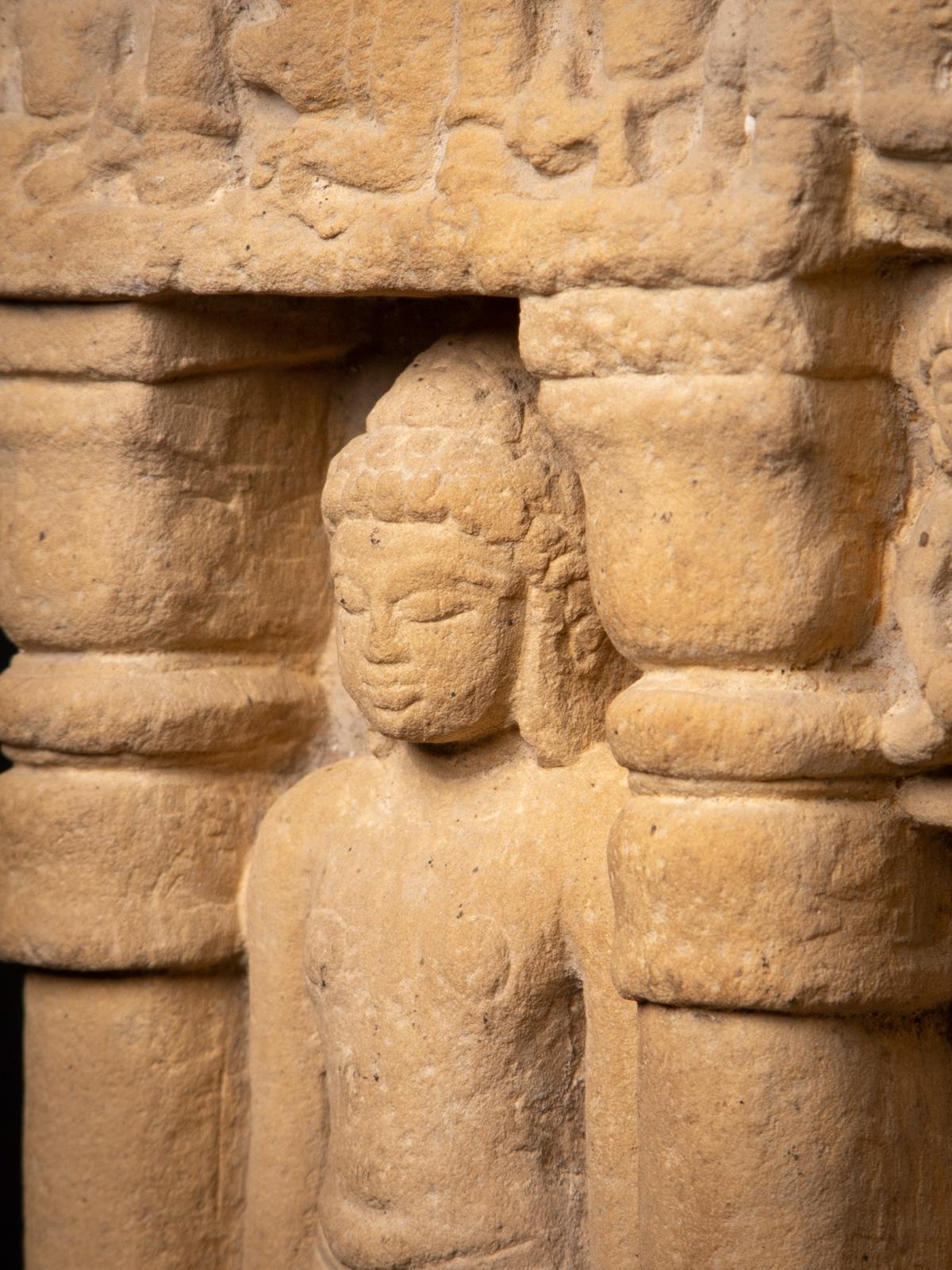 10-12e siècle Fragment Jain en grès ancien de l'Inde en vente 5