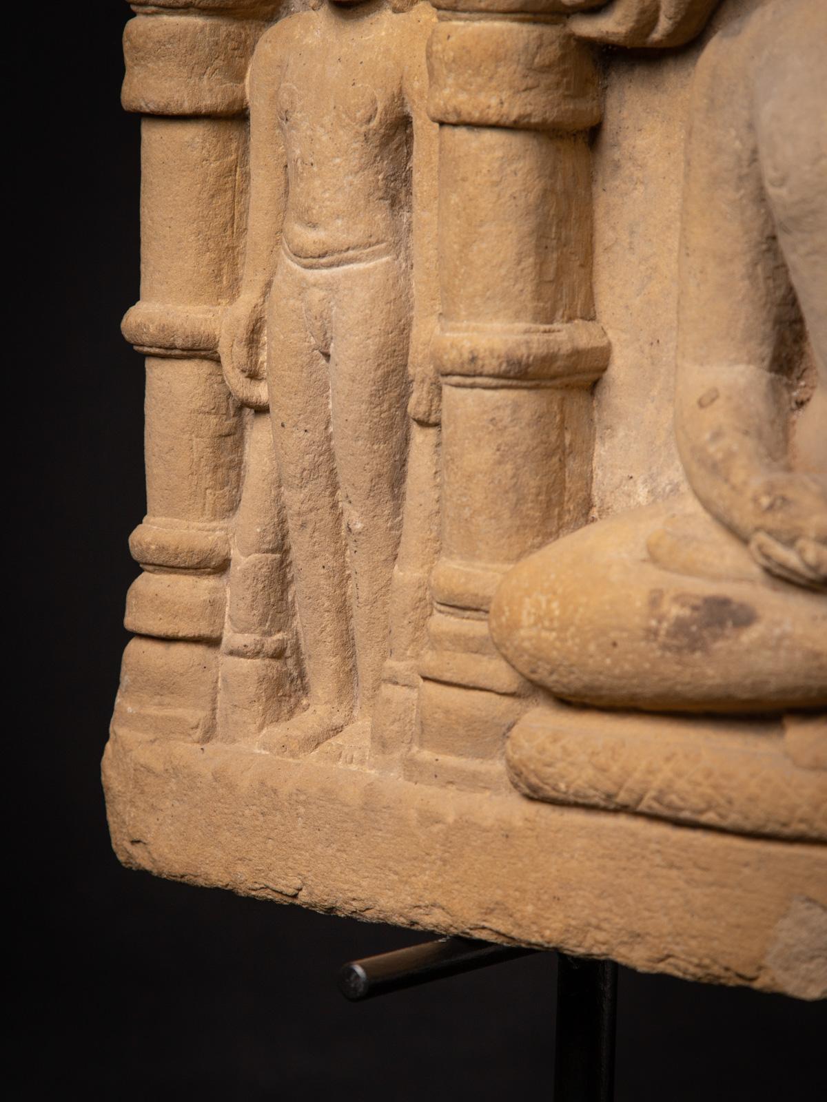 10-12e siècle Fragment Jain en grès ancien de l'Inde en vente 9