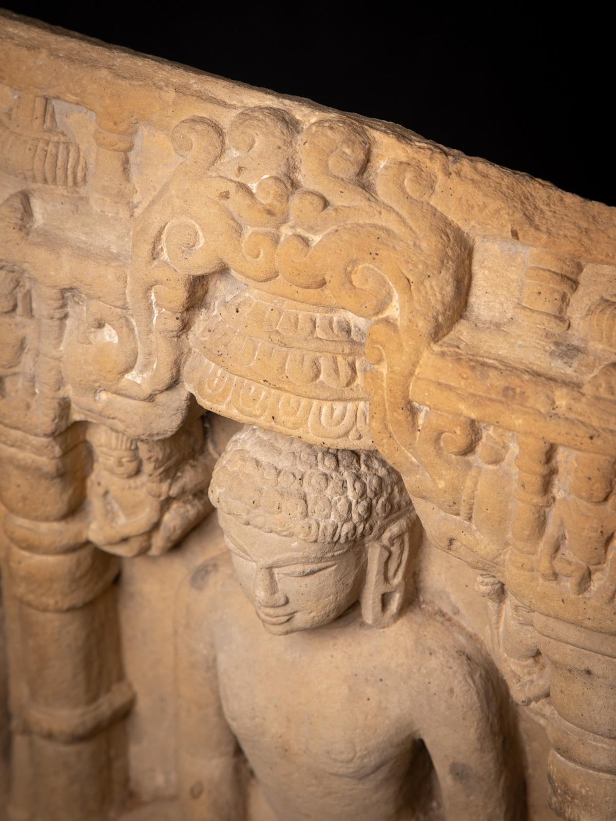 10-12e siècle Fragment Jain en grès ancien de l'Inde en vente 2