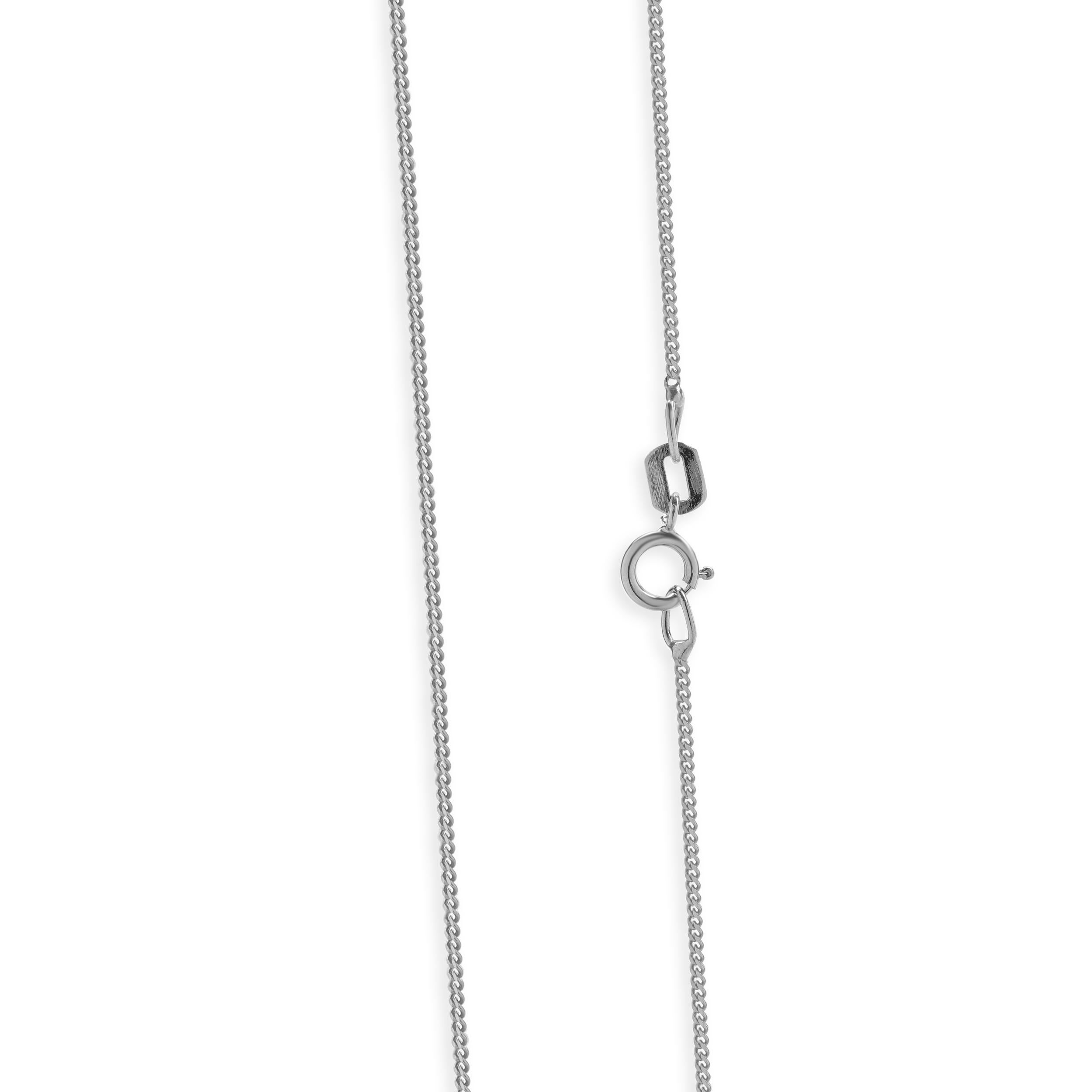 Collana Twist con zaffiri e diamanti in oro bianco 10 e 14 carati In condizioni ottime in vendita a Scottsdale, AZ