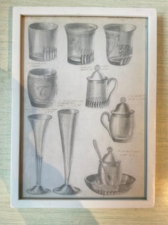 10 1920s Prints Of French Silver Serving Pieces