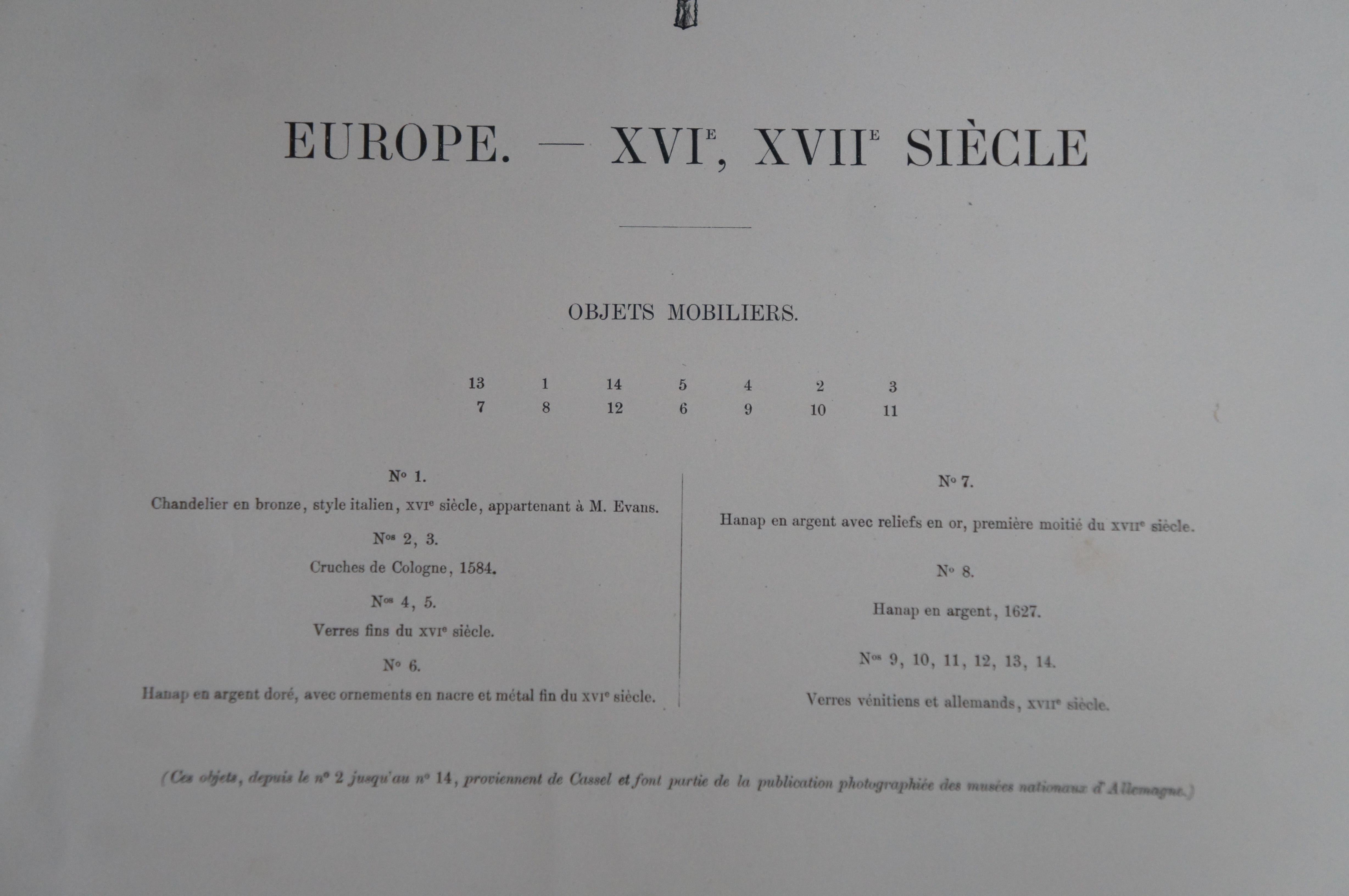 10 antike griechische römische Chromolithographiedrucke des 19. Jahrhunderts Firmin Didot 16