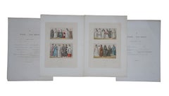 10 Antique 19th Century Grecian Roman Chromolithograph Prints Firmin Didot 16"