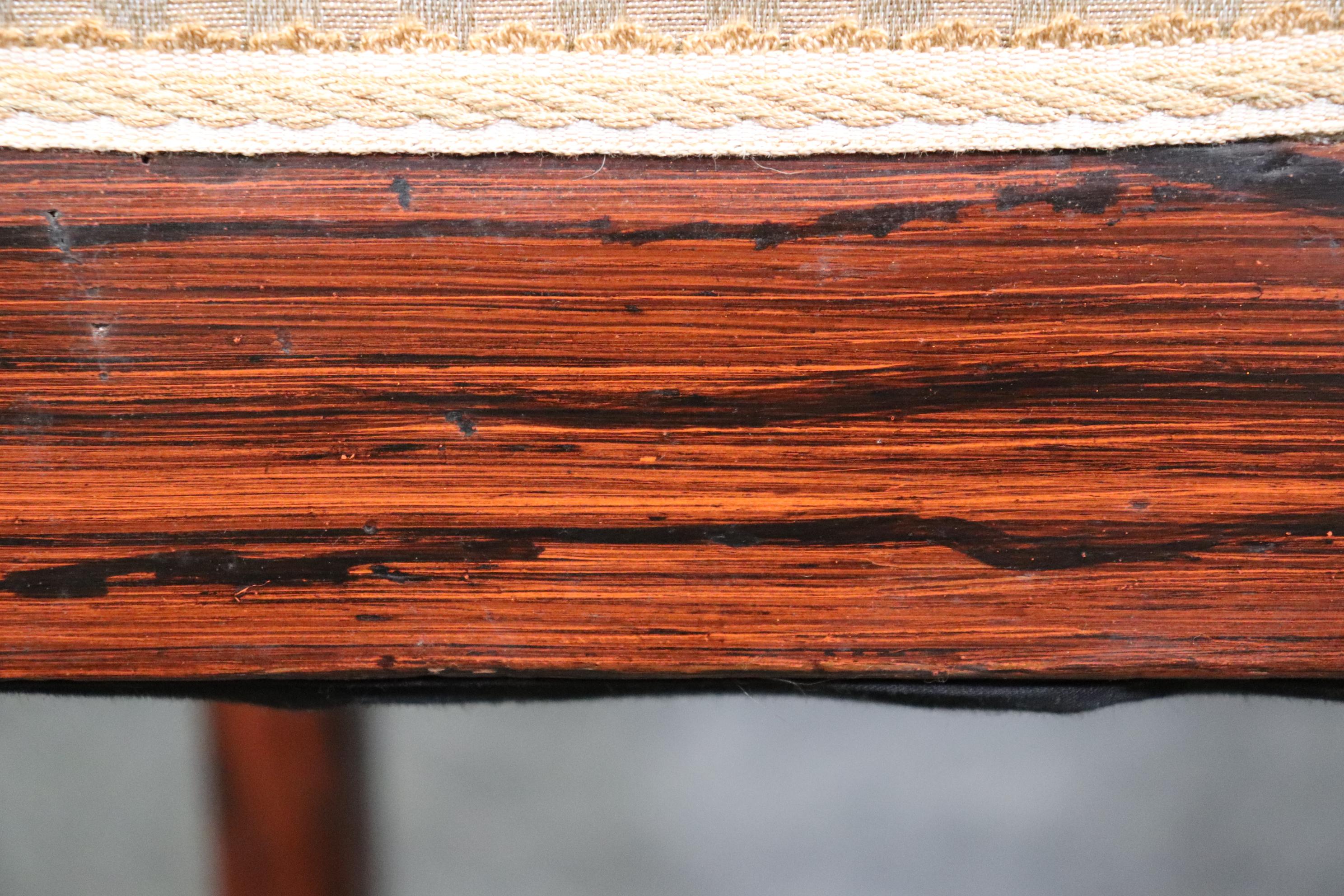 10 antike Esszimmerstühle aus Palisanderholz im französischen Empire-Stil, Beistellstühle im Angebot 2