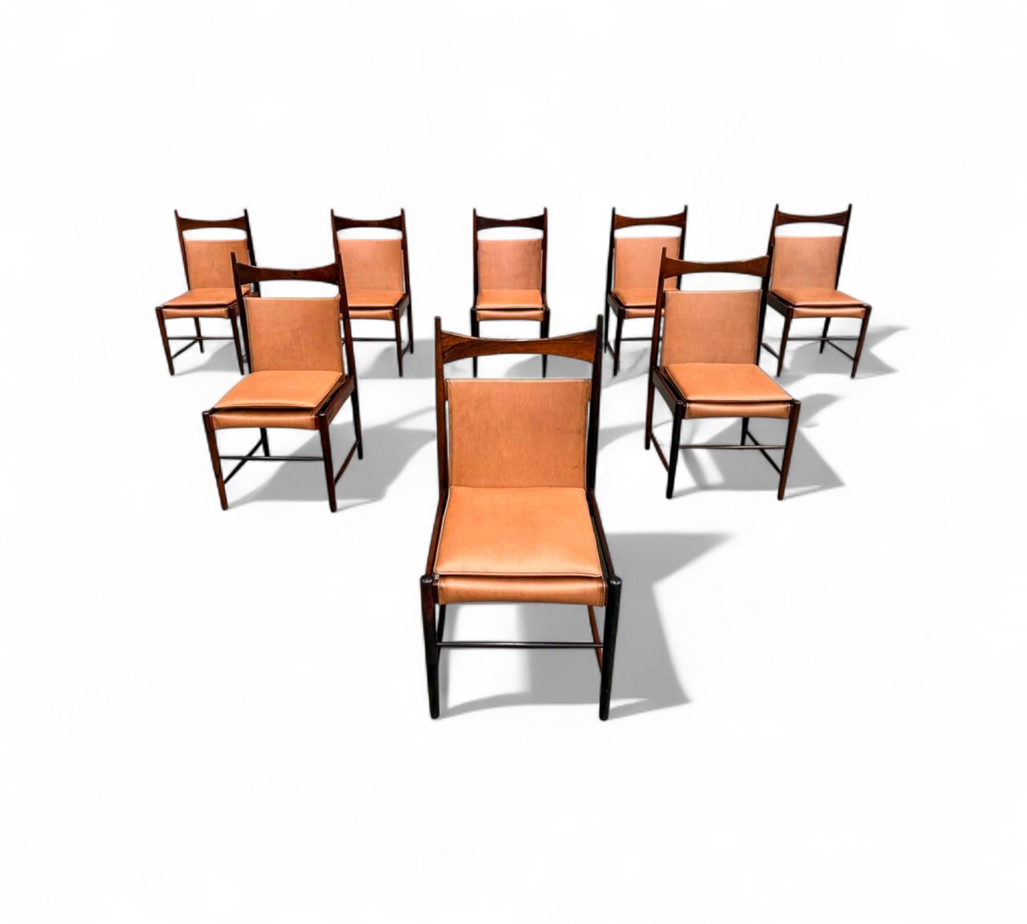 Disponible dès aujourd'hui, avec livraison nationale dans la région métropolitaine de New York incluse, cette seizième chaise de salle à manger moderne brésilienne 