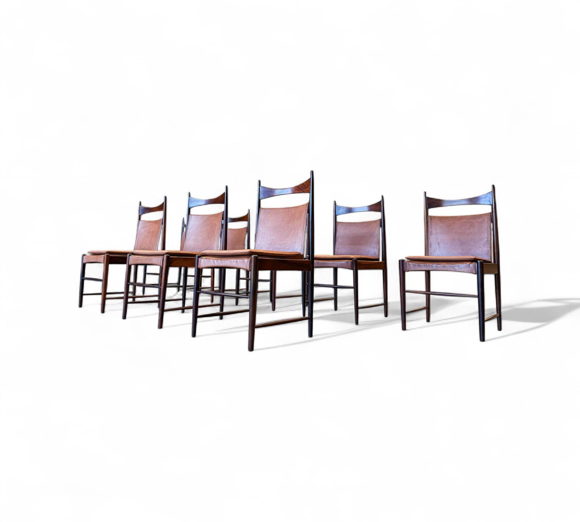 Mid-Century moderno 10 Sedie da pranzo moderne brasiliane 
