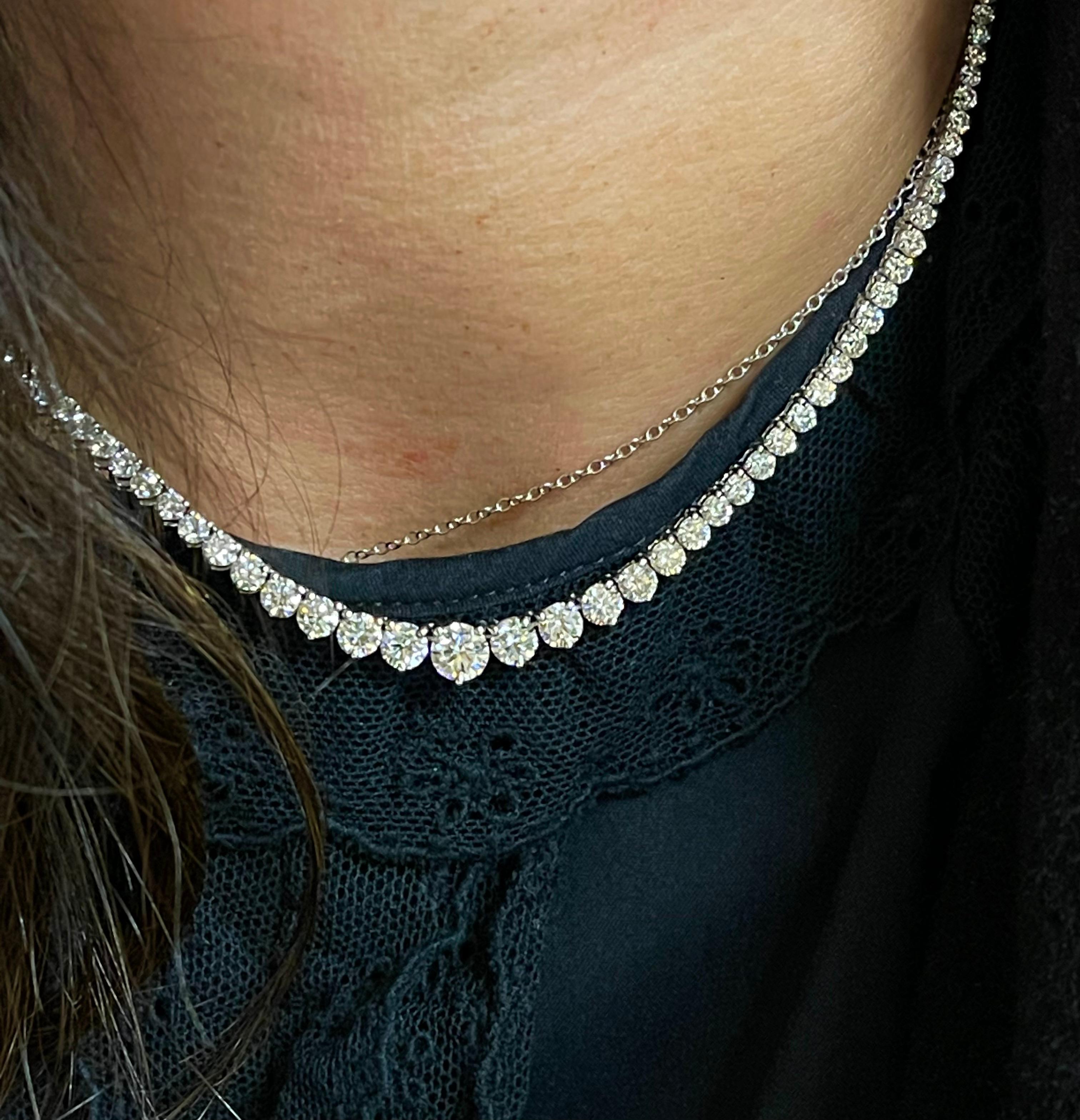 10 carat diamond necklace price