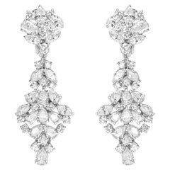 10 Carat Chandelier Diamond Earrings