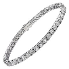 10 Carat Classic Diamond Tennis Bracelet