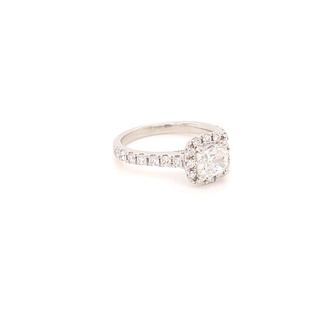 1.0 carat engagement ring