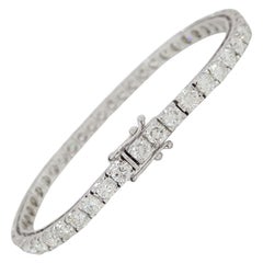 10  Pulsera de tenis con diamantes de quilates 