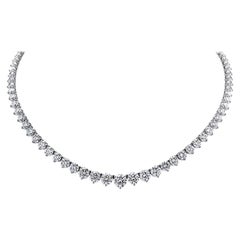 Collar Riviera Tenis Diamantes 10 Quilates