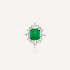 10 Carat Emerald-cut Statement 14K White Gold High Jewellery Supremacy