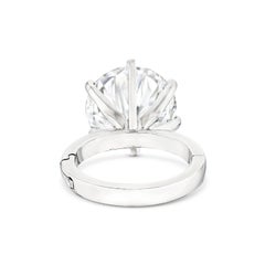 10-Carat H VVS Round Diamond Ring  GIA Certified  Timeless Brilliance f
