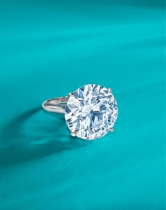 10 Carat Round Brilliant Statement Brilliant White / D color VVS   Diamond Ring