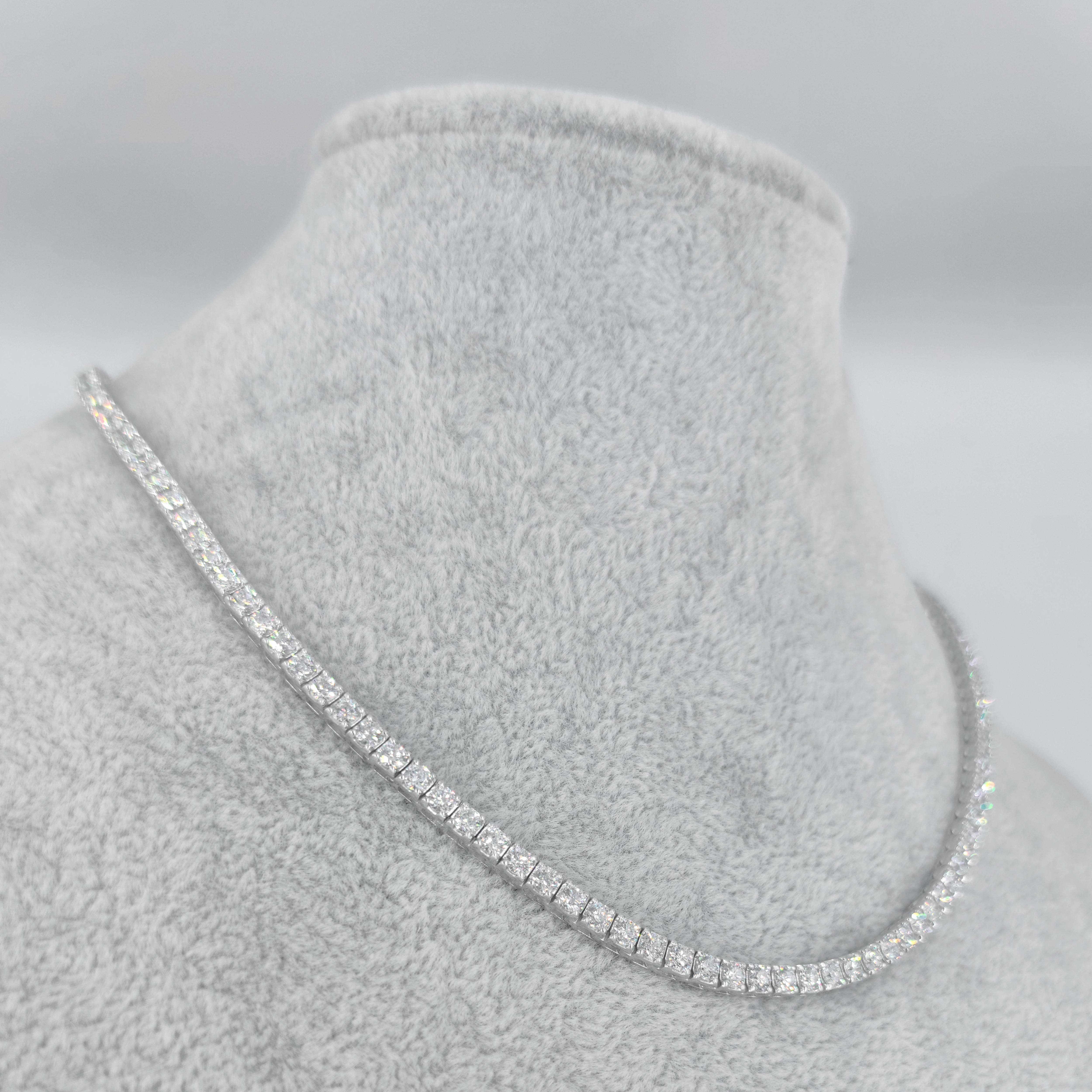16 inch tennis necklace