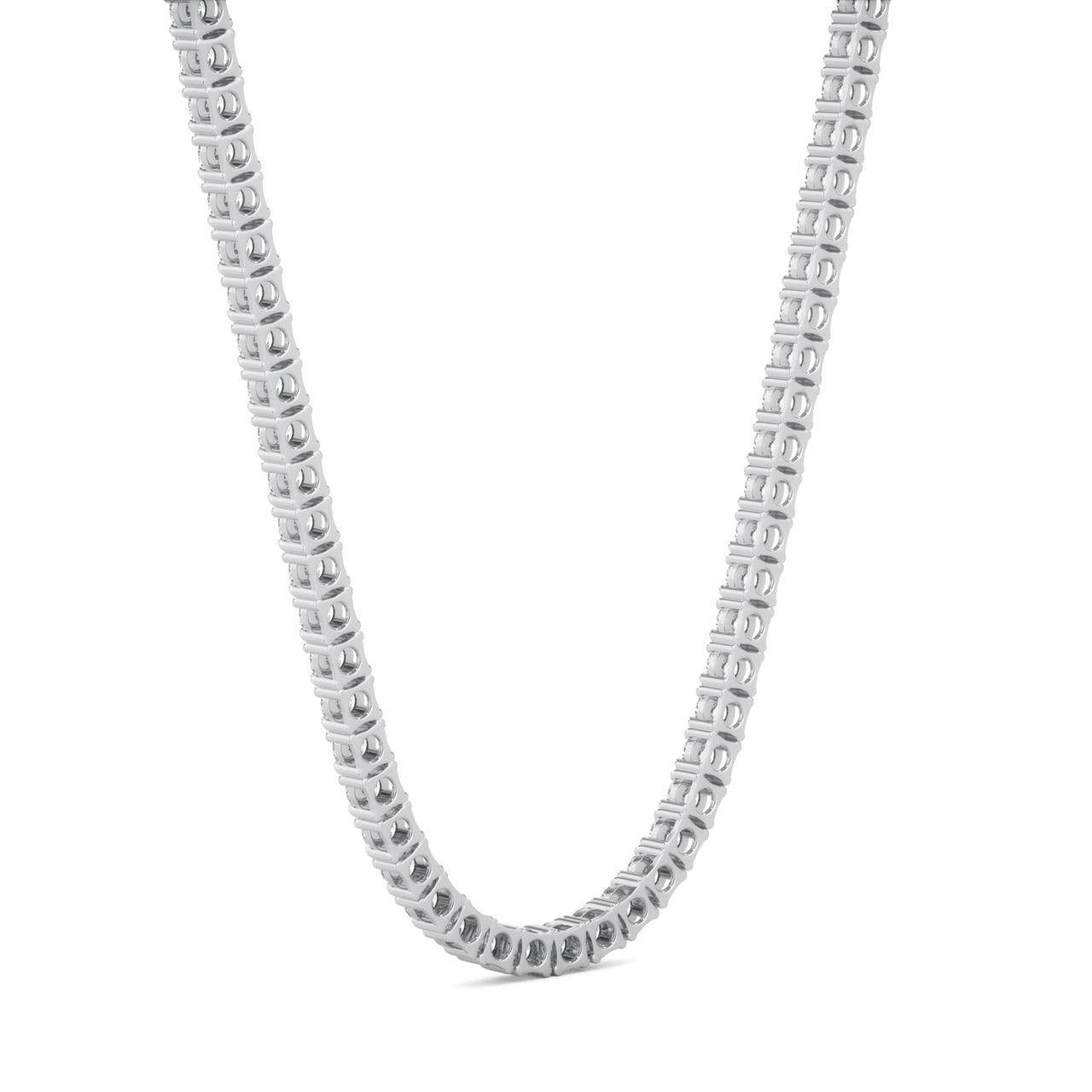 10 Carat Tennis Diamond Necklace 
amazing brightness