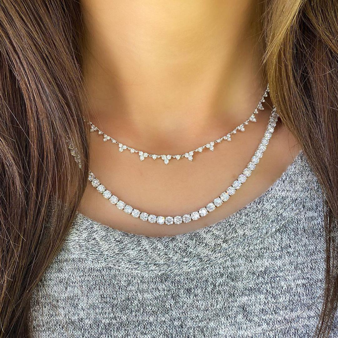 10 ct diamond necklace