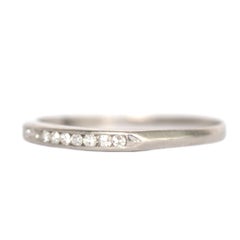 .15 Carat Total Weight Diamond Platinum Wedding Band