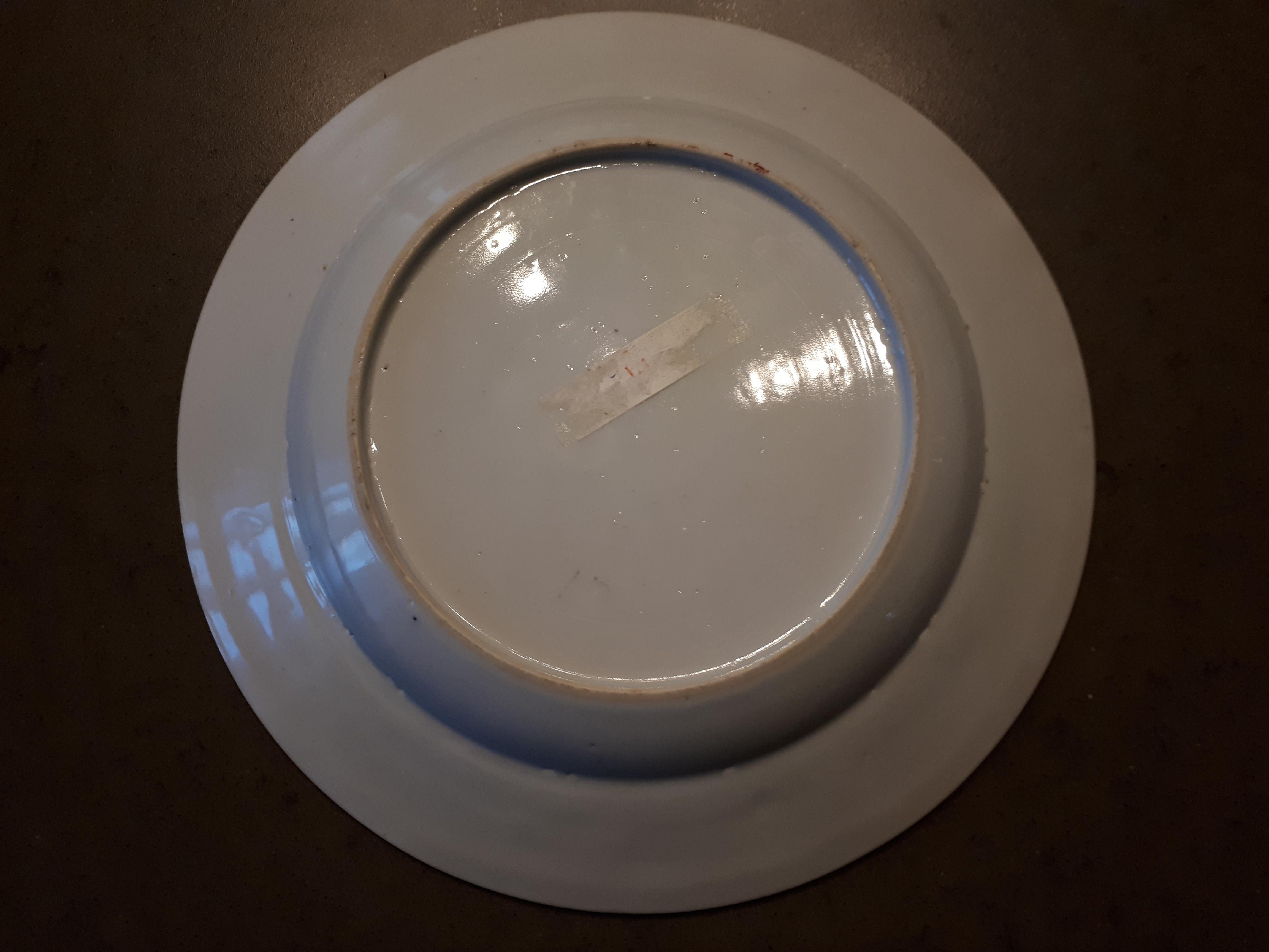 10 Chinese Plates Kangxi To Qianlong Period, China Qing Dynasty For Sale 6