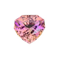 10 Cts Natural Heart Shape Ametrine Loose Gemstone for Ring and Pendant Jewelry