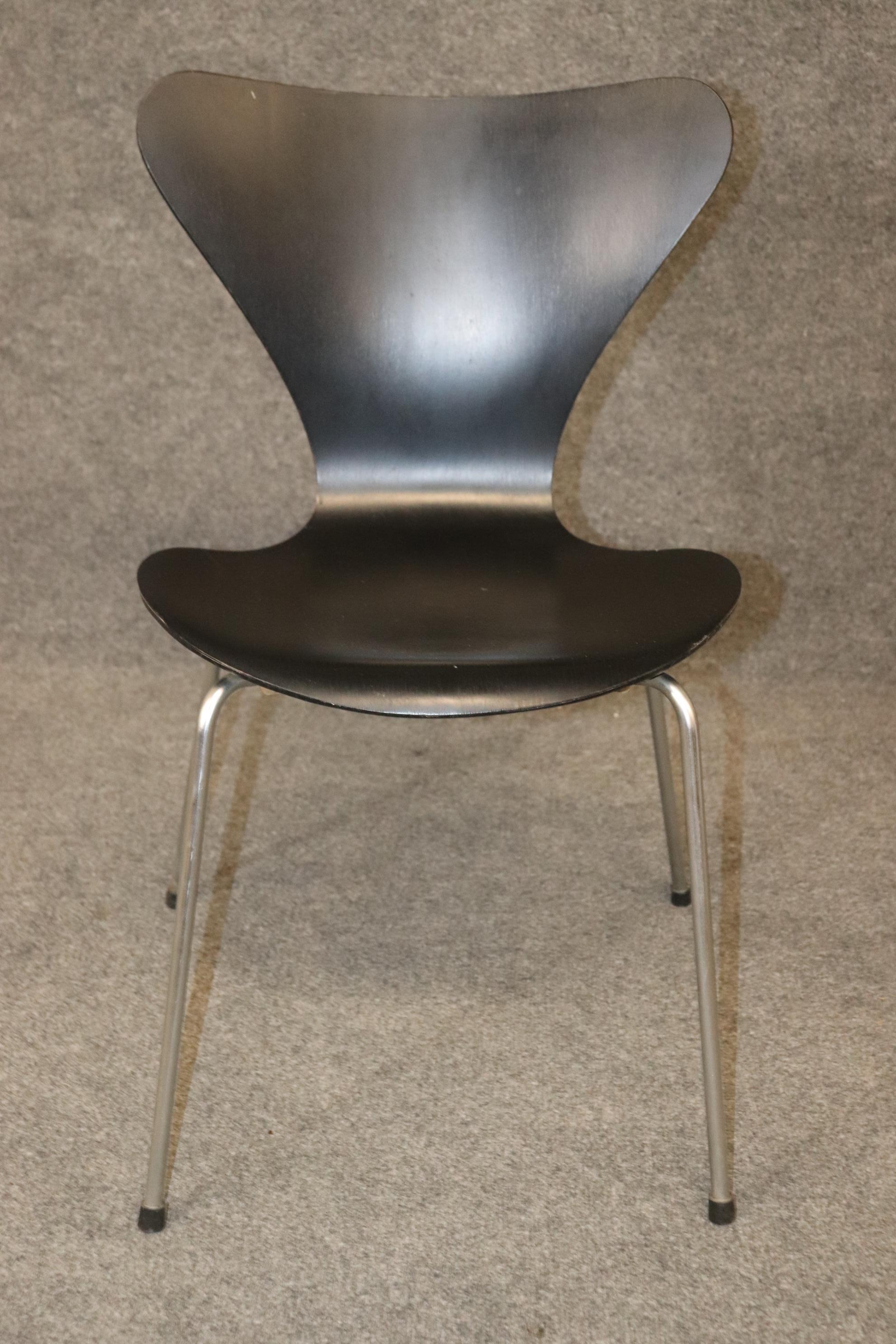 20th Century 10 Danish Mid-Century Modern Arne Jacobsen for Fritz Hansen Series 7 Chairs