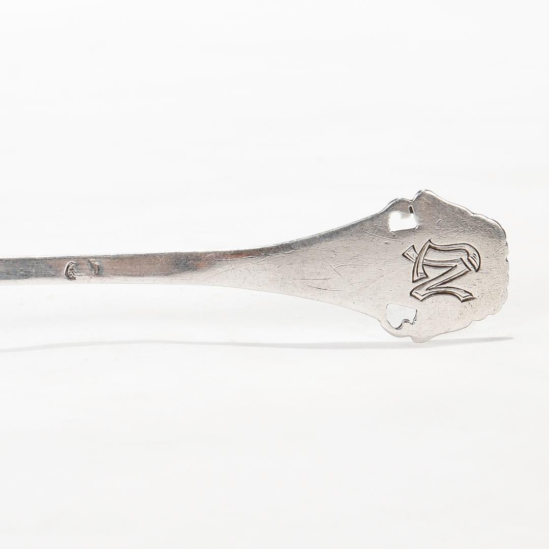 10 Danish Silver Butterfly Sommerflugl Art Nouveau Demitasse Spoons by Frigast For Sale 7