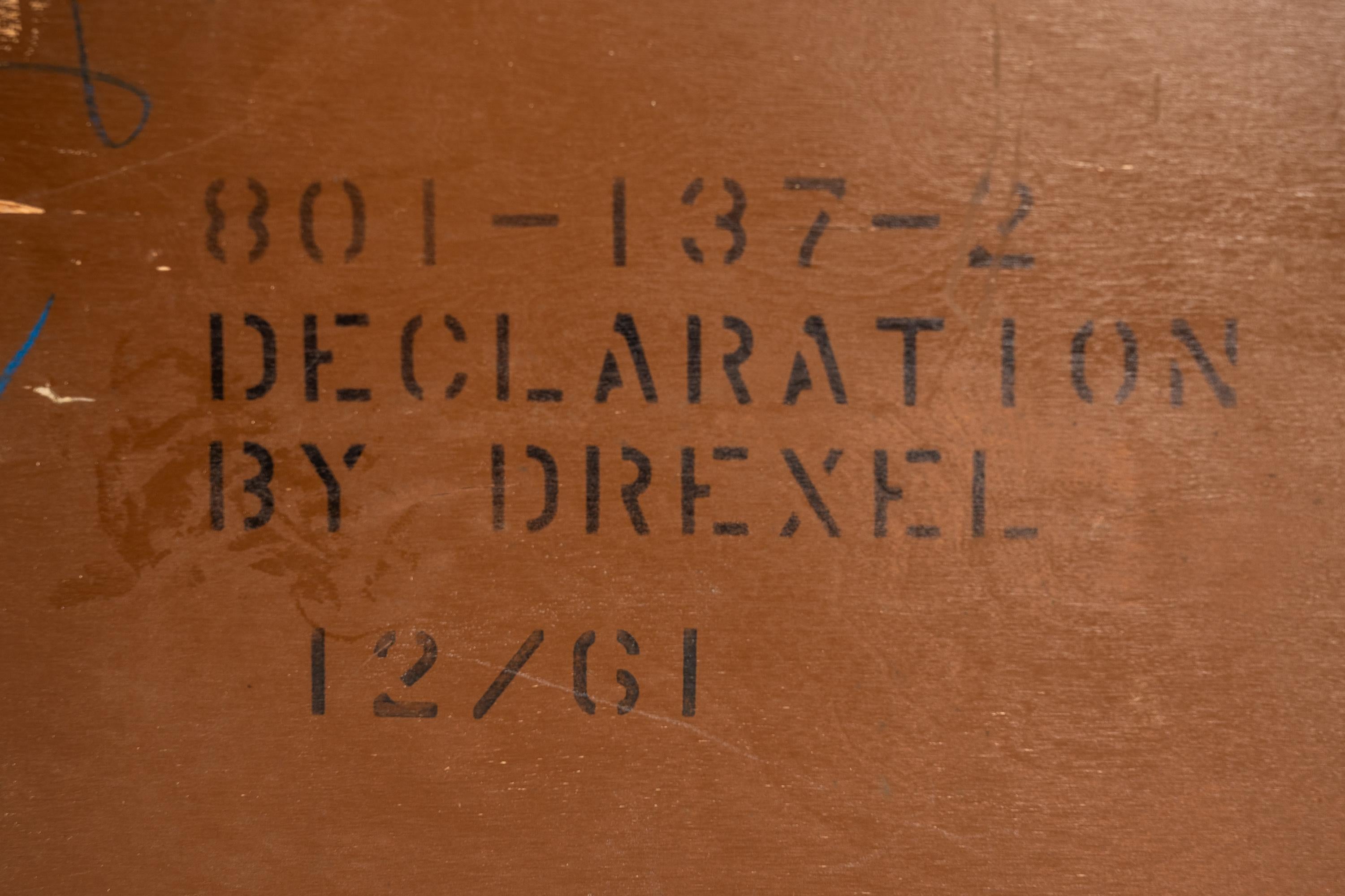 10-Drawer Walnut Dresser by Kipp Stewart for Declaration by Drexel, USA, c. 1960 For Sale 11