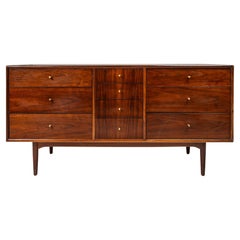 10-Drawer Walnut Dresser by Kipp Stewart for Declaration by Drexel, USA, c. 1960