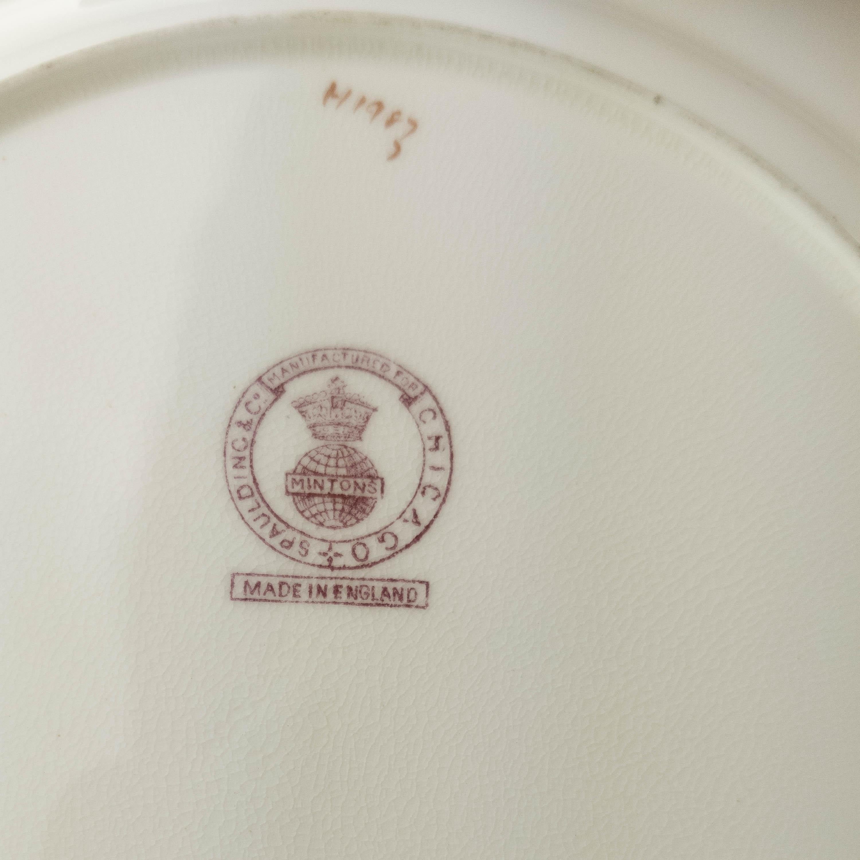old english plates