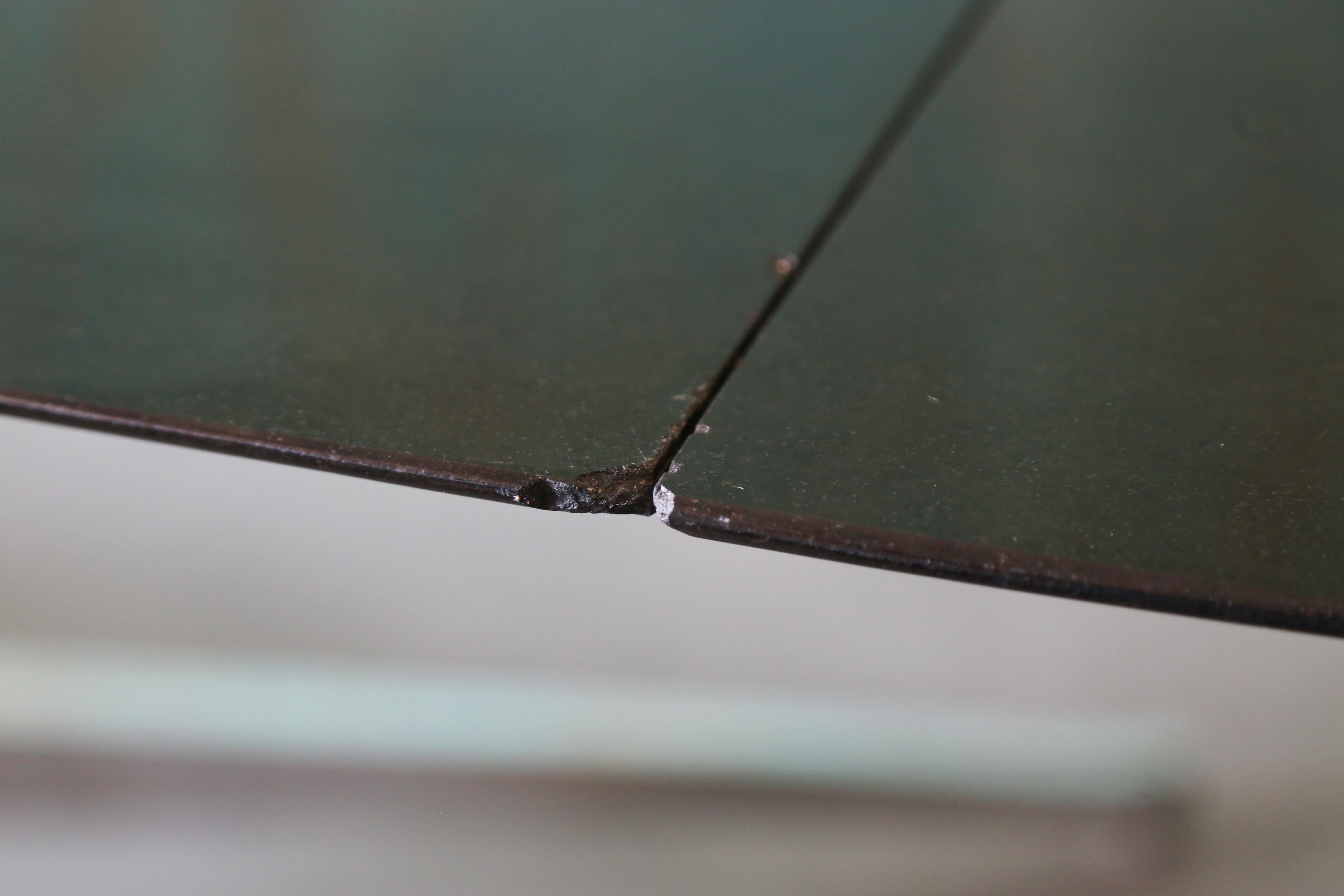 Mid-20th Century 10' Florence Knoll Custom Monumental Dining Table in Absolute Black Granite MCM For Sale
