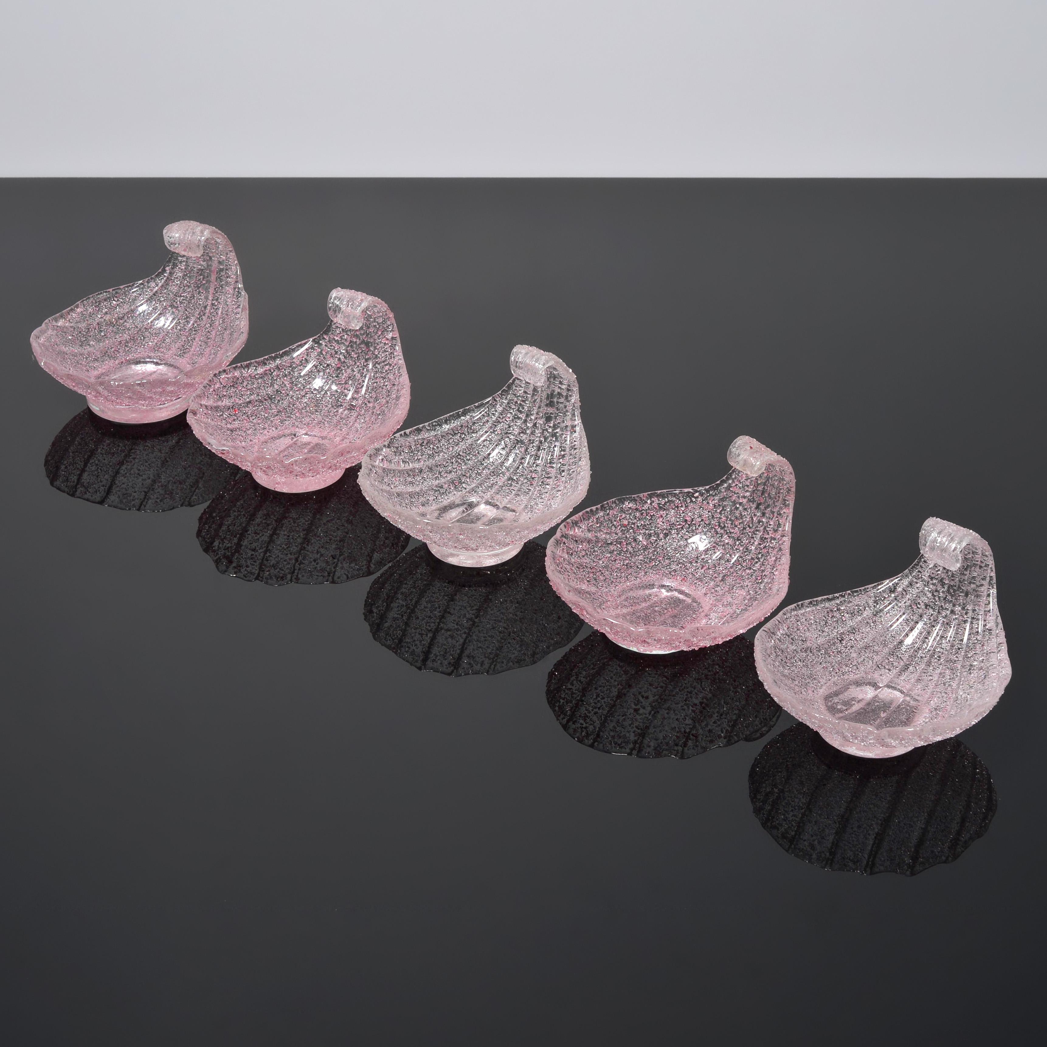 Mid-Century Modern 10 bols surdimensionnés Fratelli Toso, collection Leslie Pina en vente