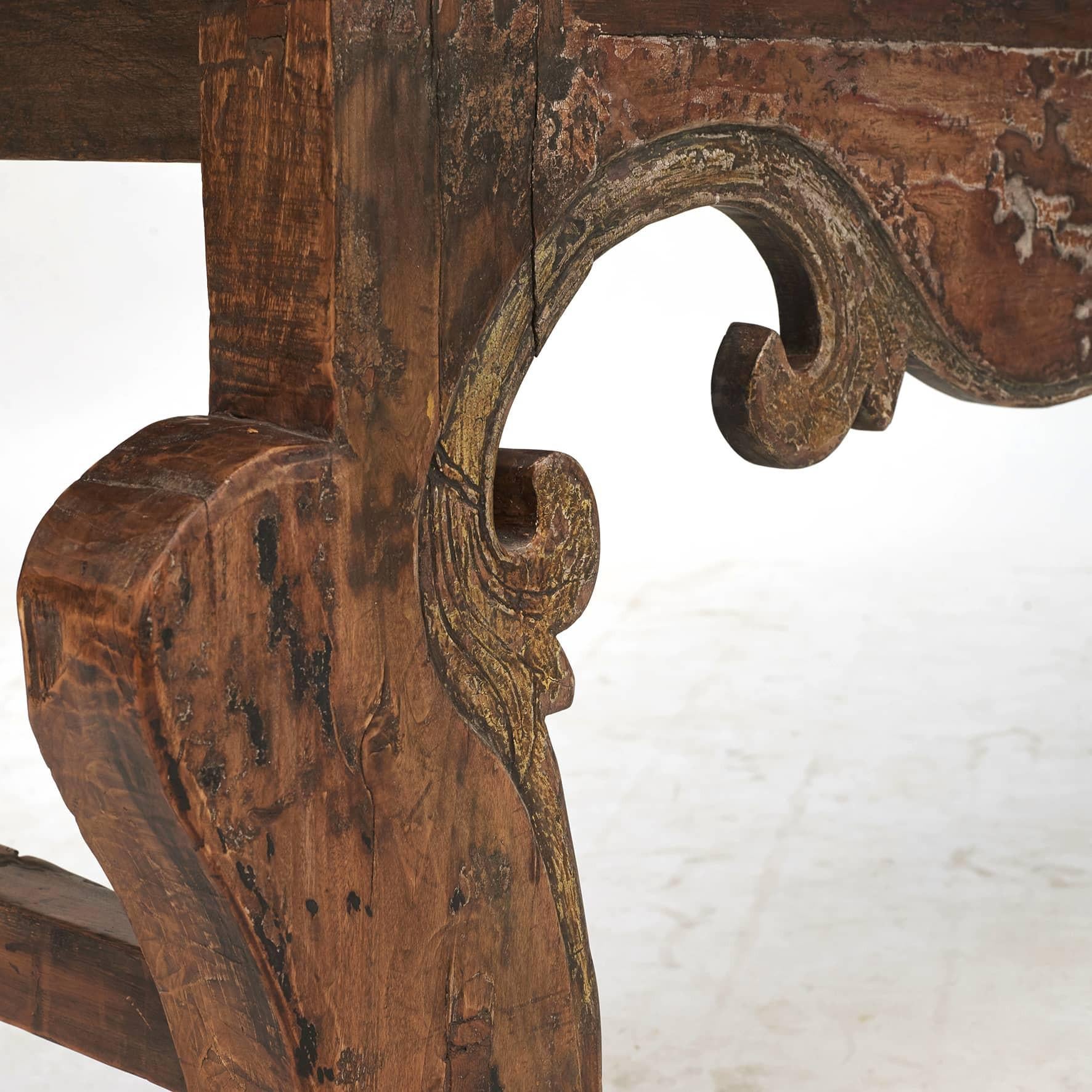 Long Chinese Console Table 1500-1600 Century, Shanxi Province In Good Condition In Kastrup, DK
