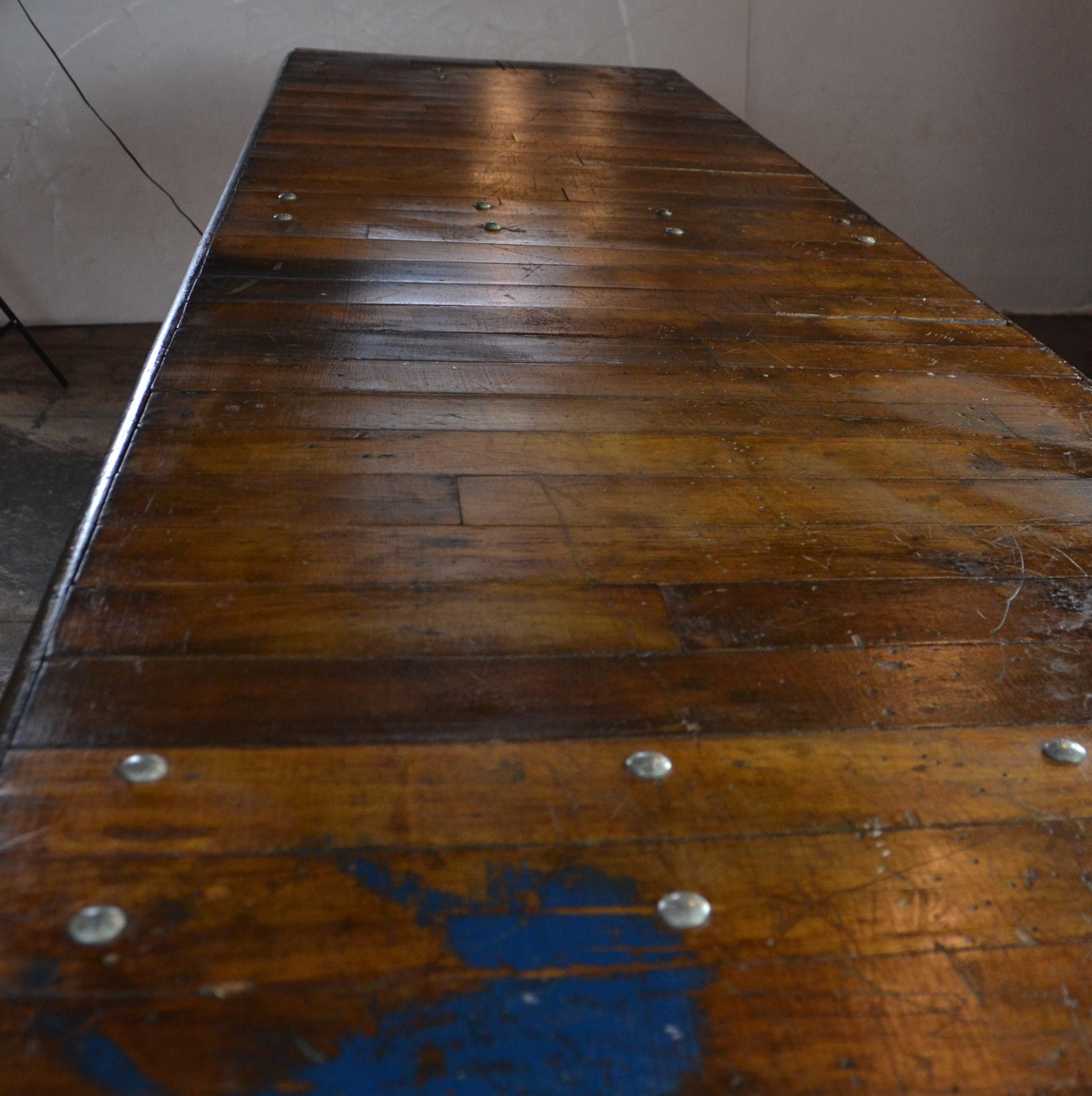 10' Long Industrial Table 2