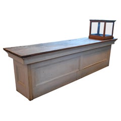 Antique Mercantile Original General Store Shop Counter Bar